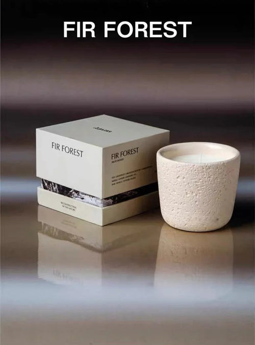 Bougie Signature Ciresens - mèche en bois, cire de soja